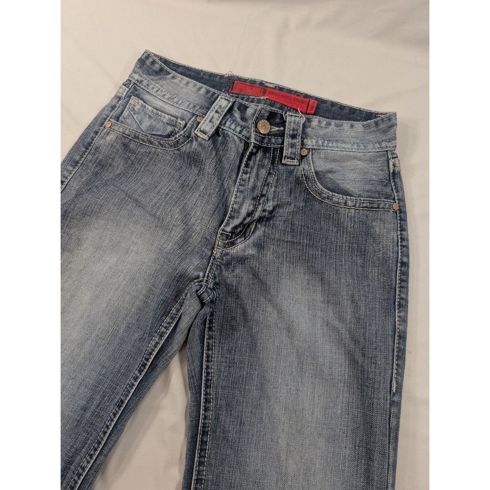Rock & Roll Cowboy Double Barrel Relaxed Straight Jeans 28x33 (28x34 Tag) Med